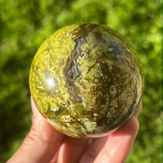 Green Opal Sphere SG-1