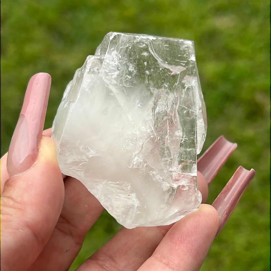 “Ice Cubes” Clear Calcite Chunks
