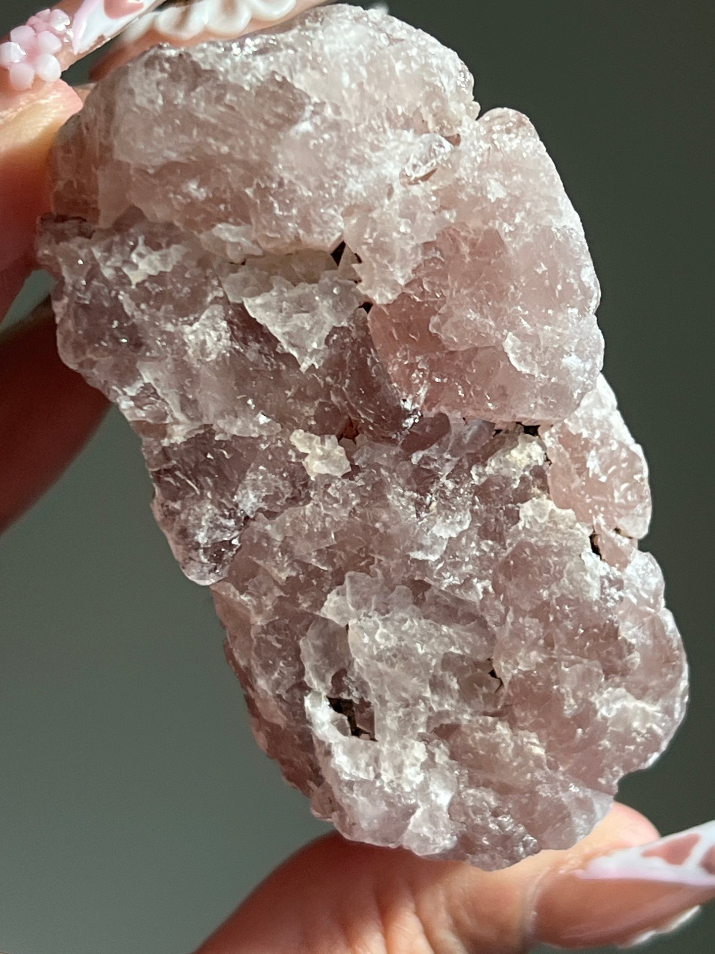 “Soft & Secure” Large Pink Tourmaline Chunk
