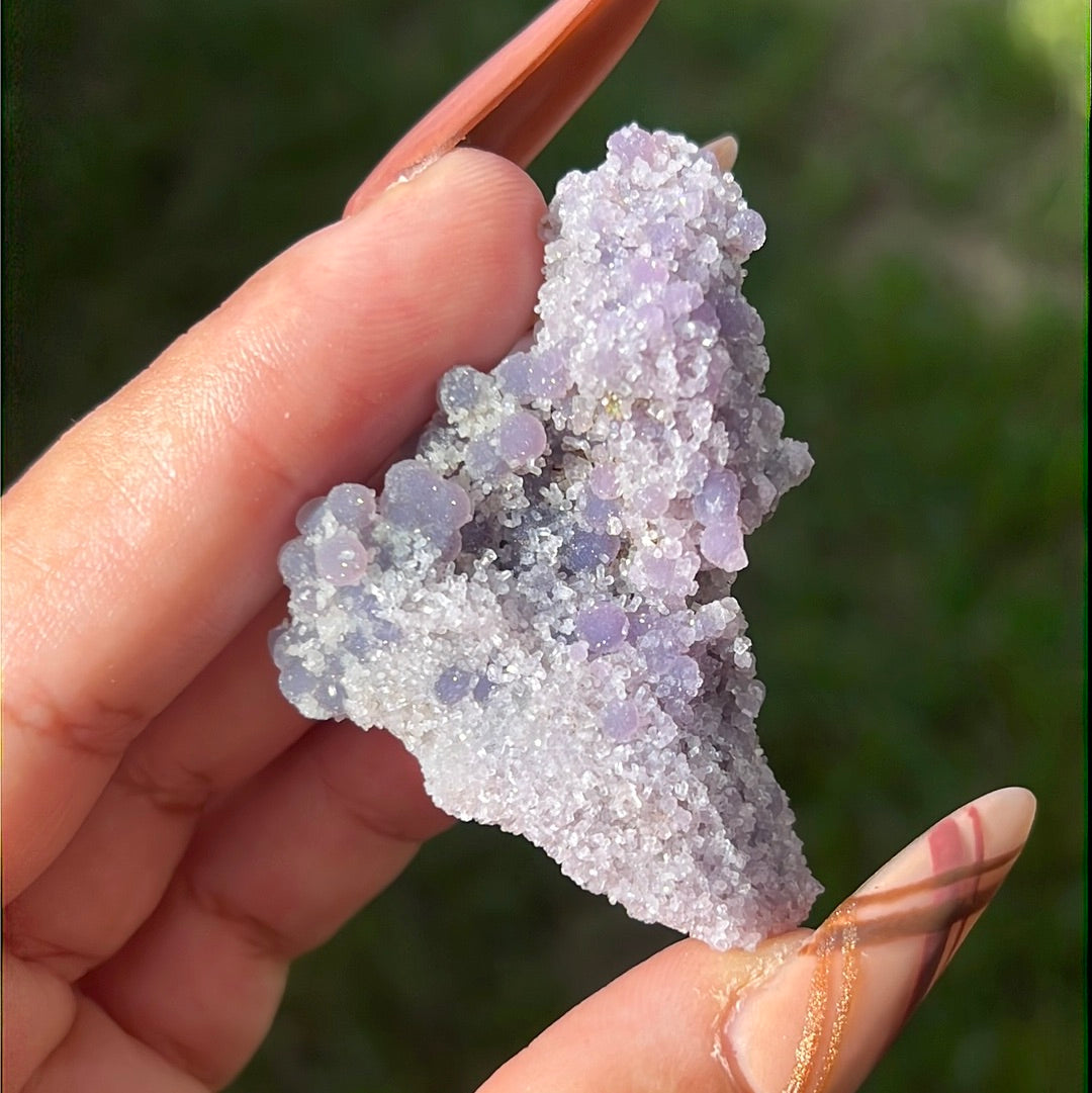 “Treats from the Crypt” Druzy Grape Agate Clusters