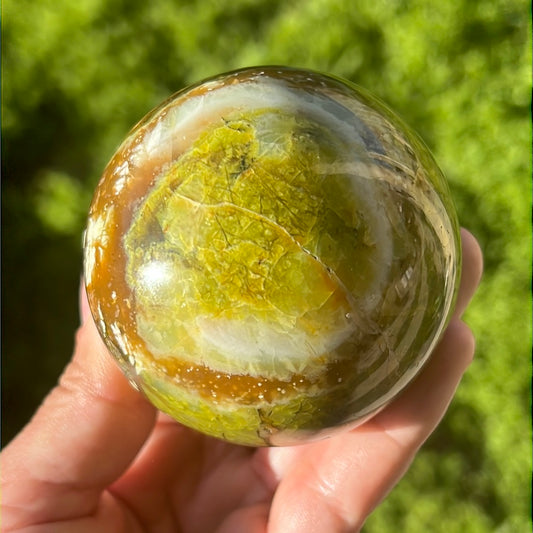 Green Opal Sphere MG-1