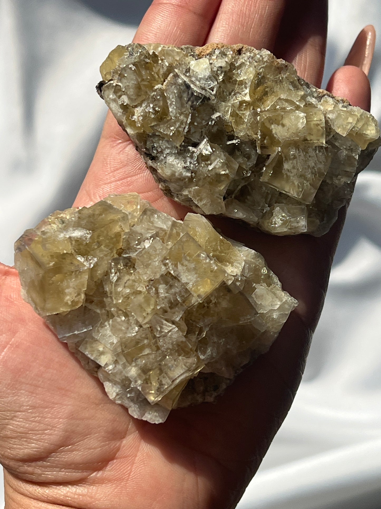 Bull Vein Pocket UK Fluorite Clusters