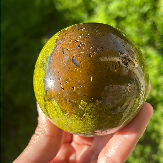 Green Opal Sphere MLG