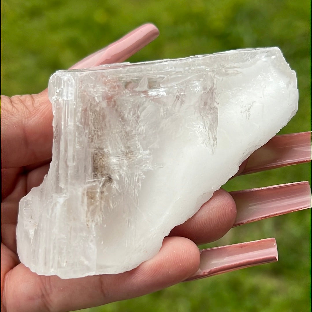“Ice Cubes” Clear Calcite Chunks