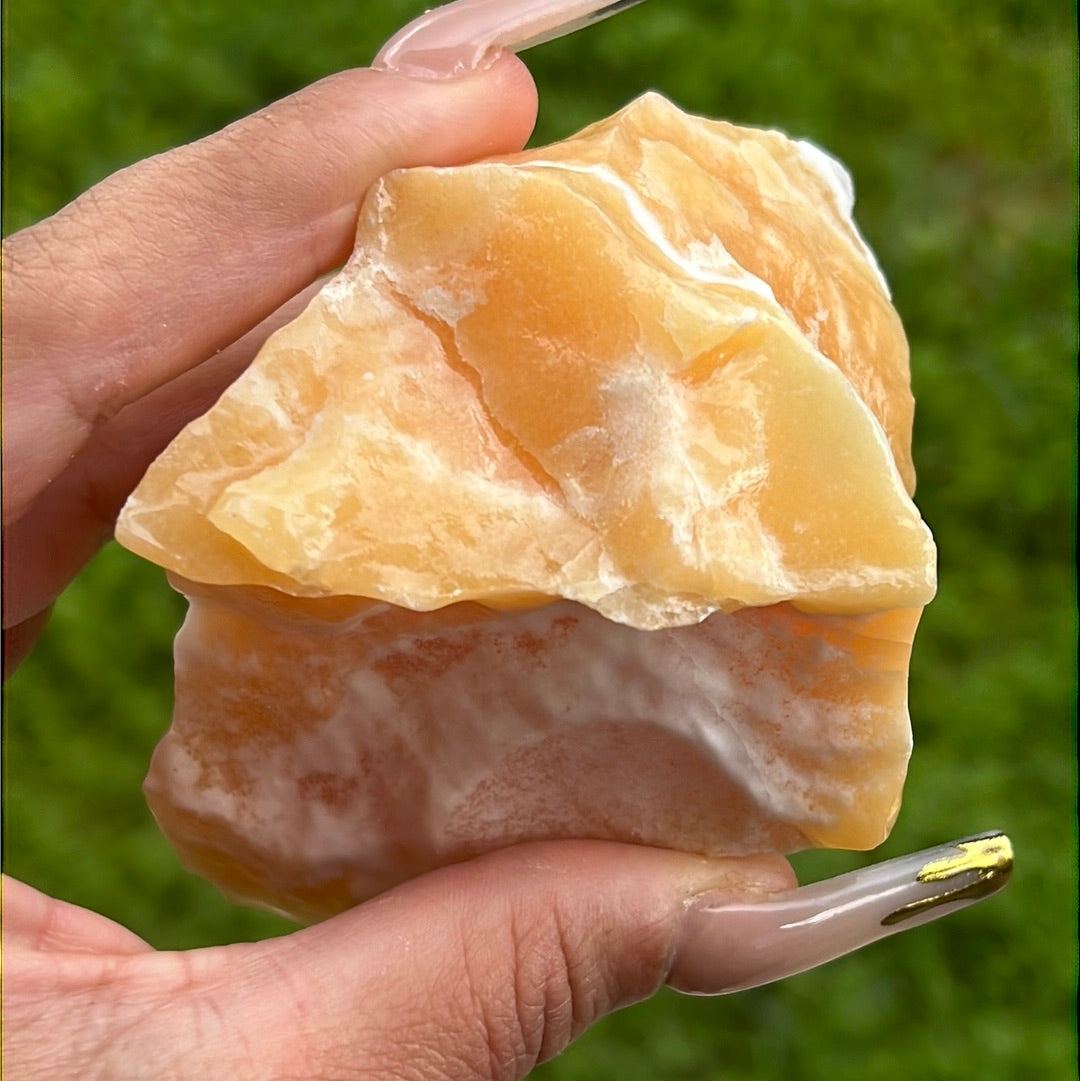 Orange Calcite Chunks