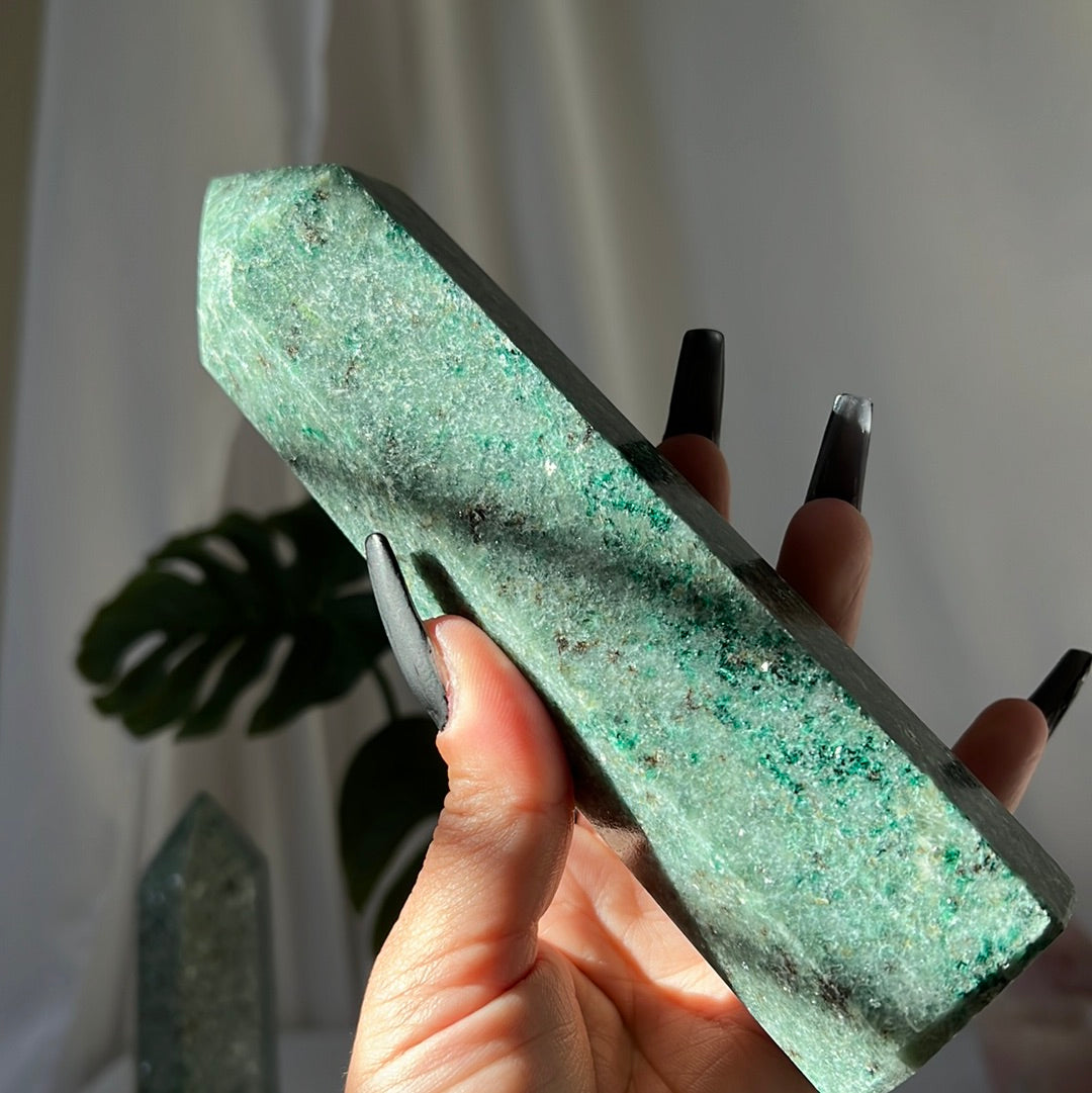 Green Fuchsite Towers