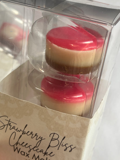 “Strawberry Bliss Cheesecake” Vegan Wax Melts