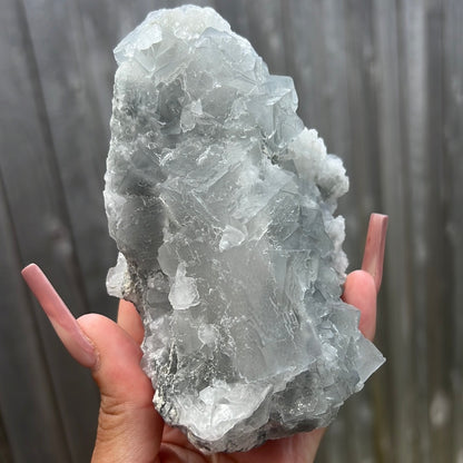 Gray-Green Xianghualing Fluorite Cluster GGXF