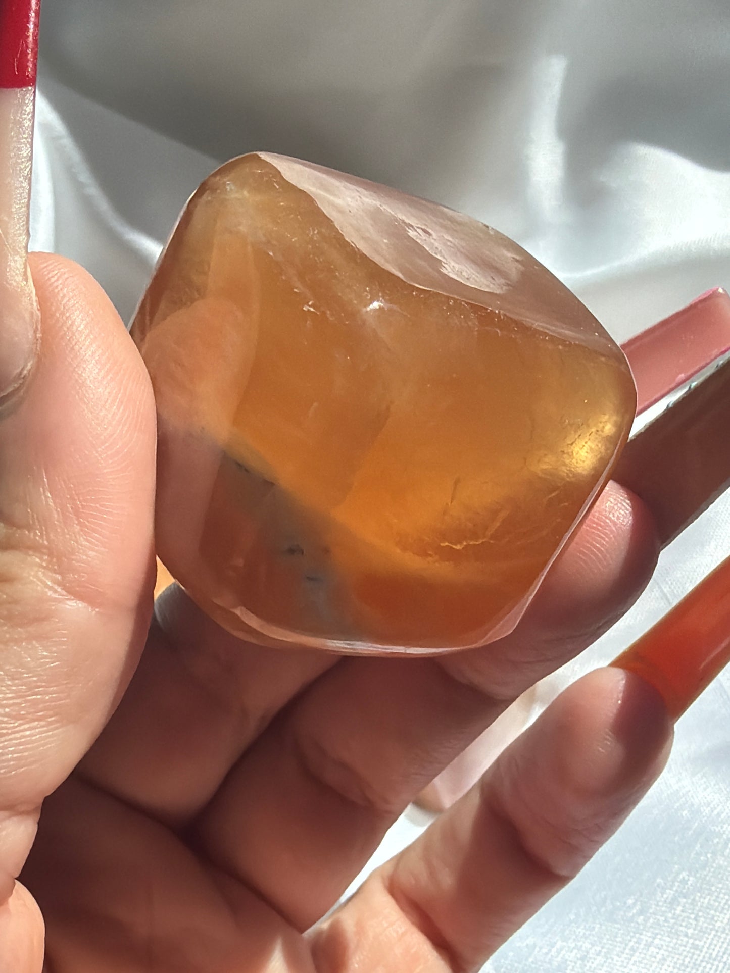 “Evening Glow” Calcite Cubes