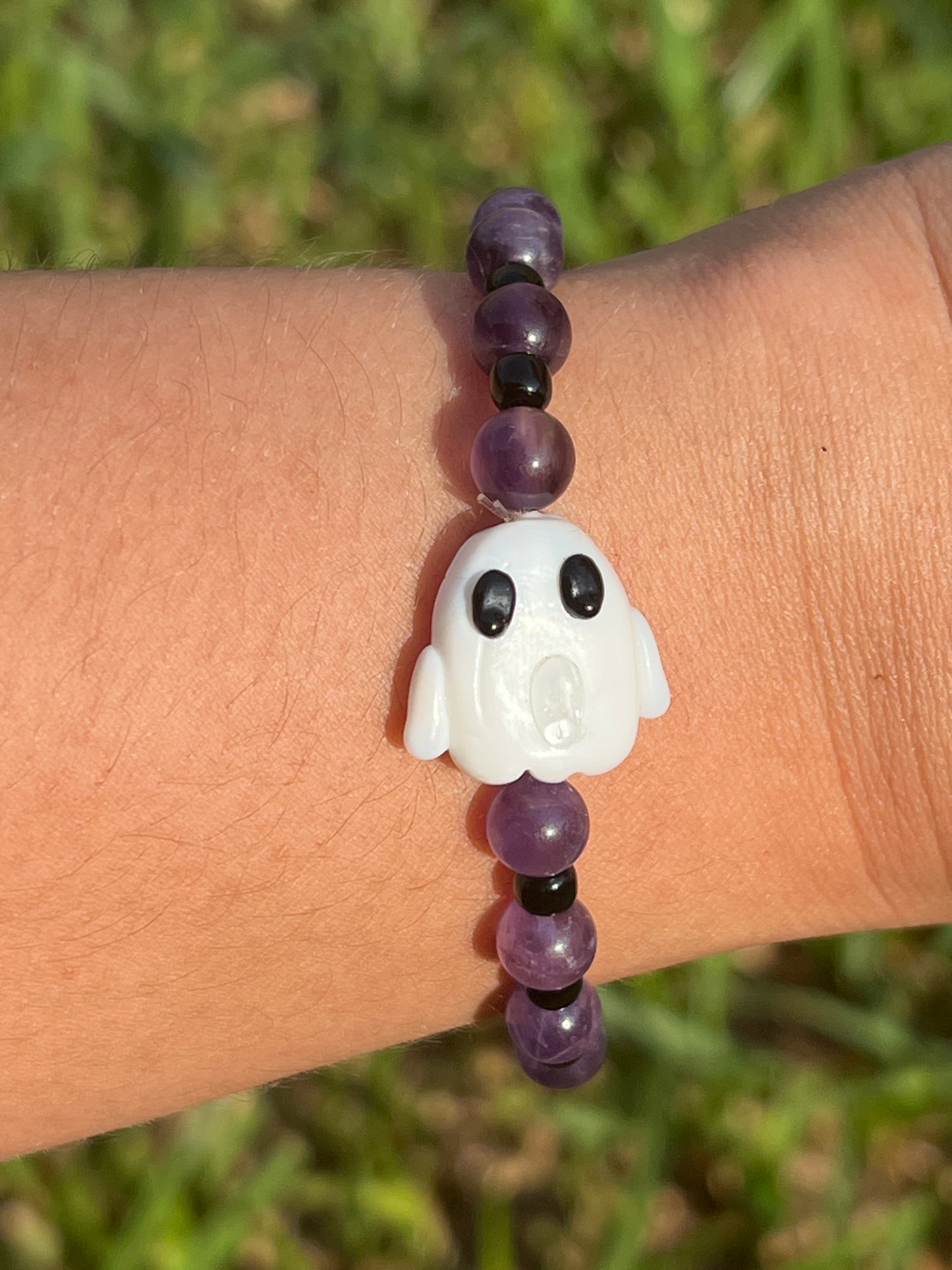 “Hey, Boo!” Amethyst Bracelet