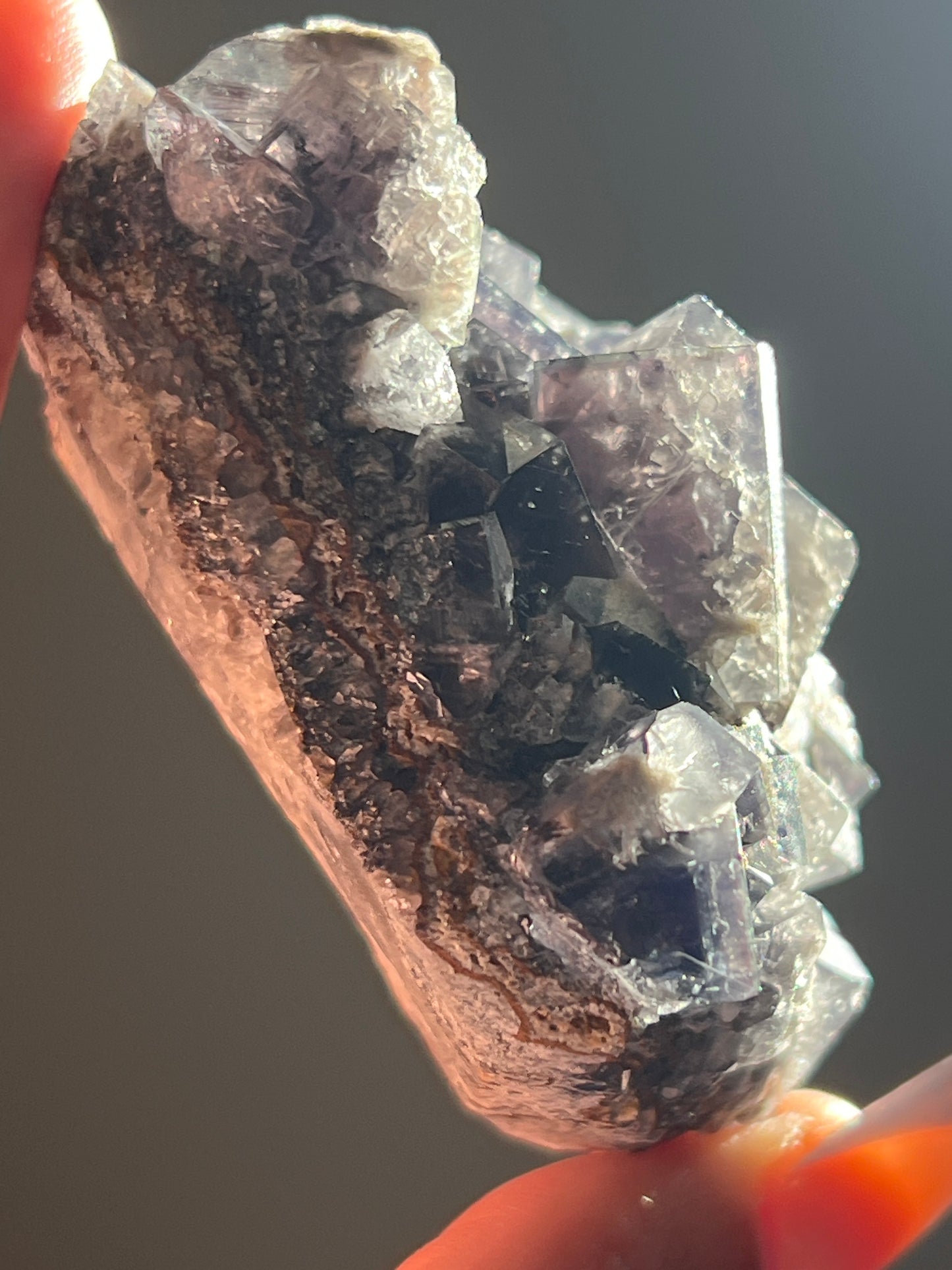 Yum Yum Pocket UK Fluorite Clusters