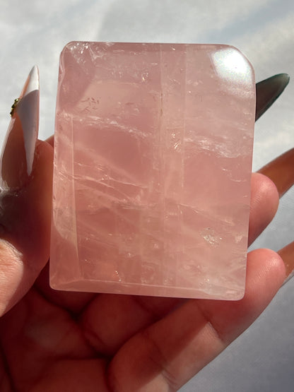 “Guava Juice” Rose Quartz Free Forms