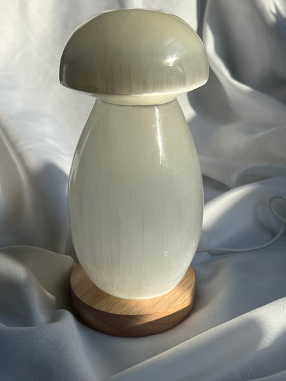 “Nature Cleanse” Satin Spar Mushroom