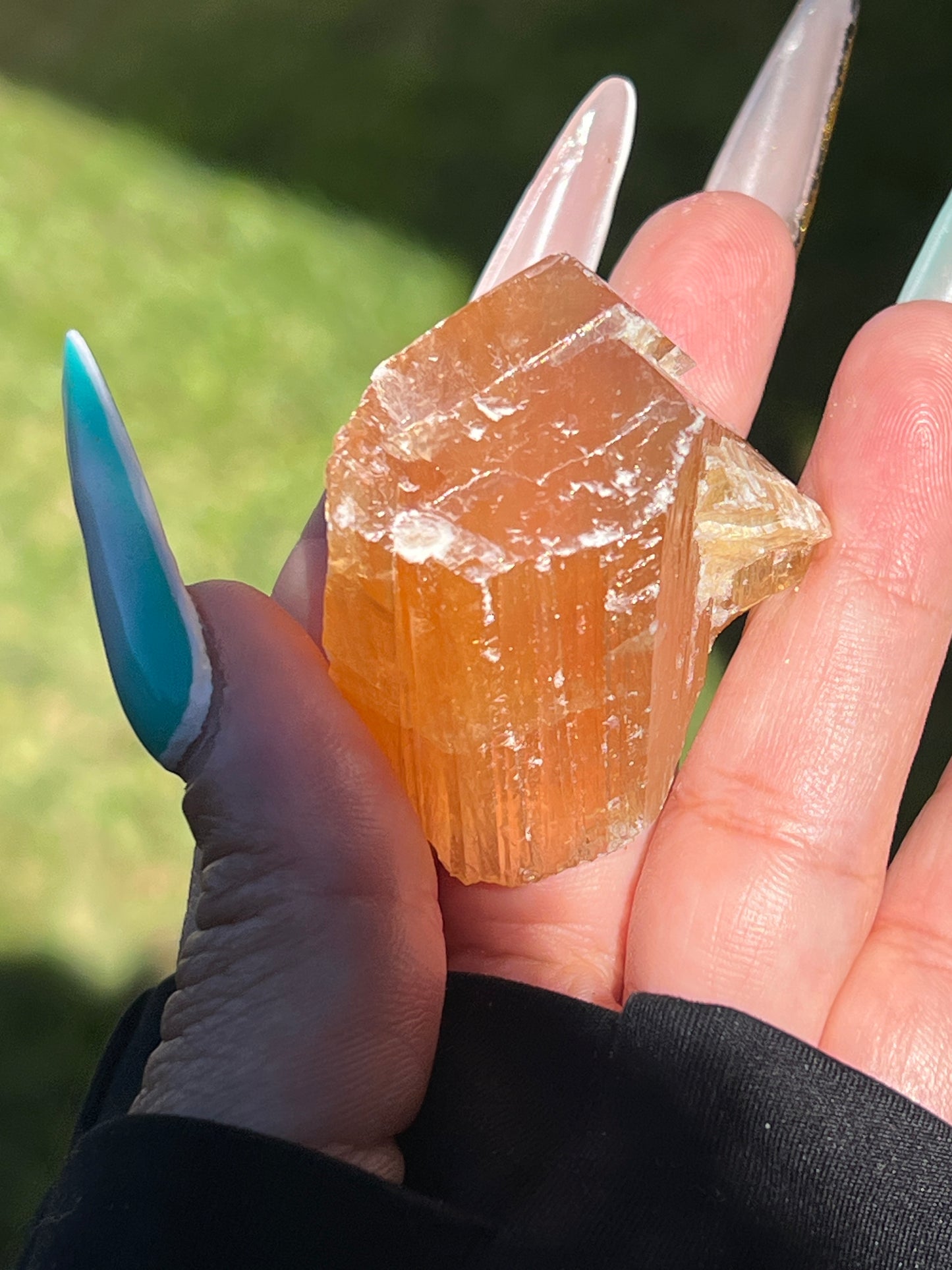 “Honeycomb” Honey Calcite Chunks