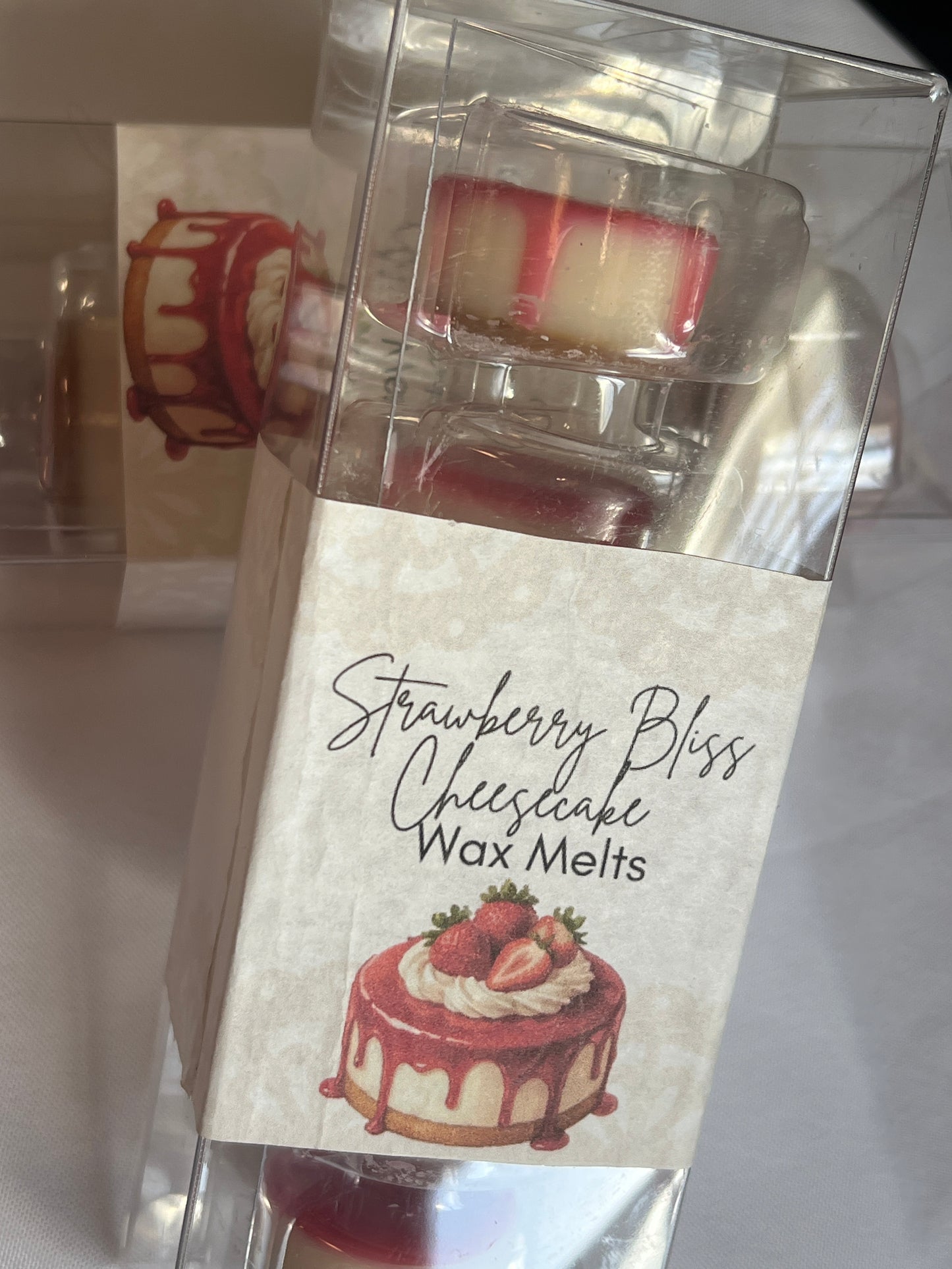 “Strawberry Bliss Cheesecake” Vegan Wax Melts