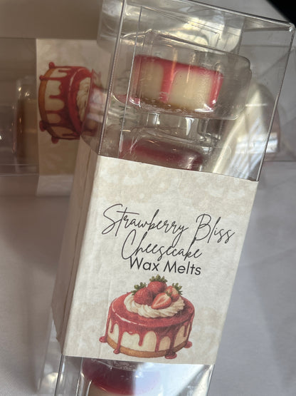 “Strawberry Bliss Cheesecake” Vegan Wax Melts