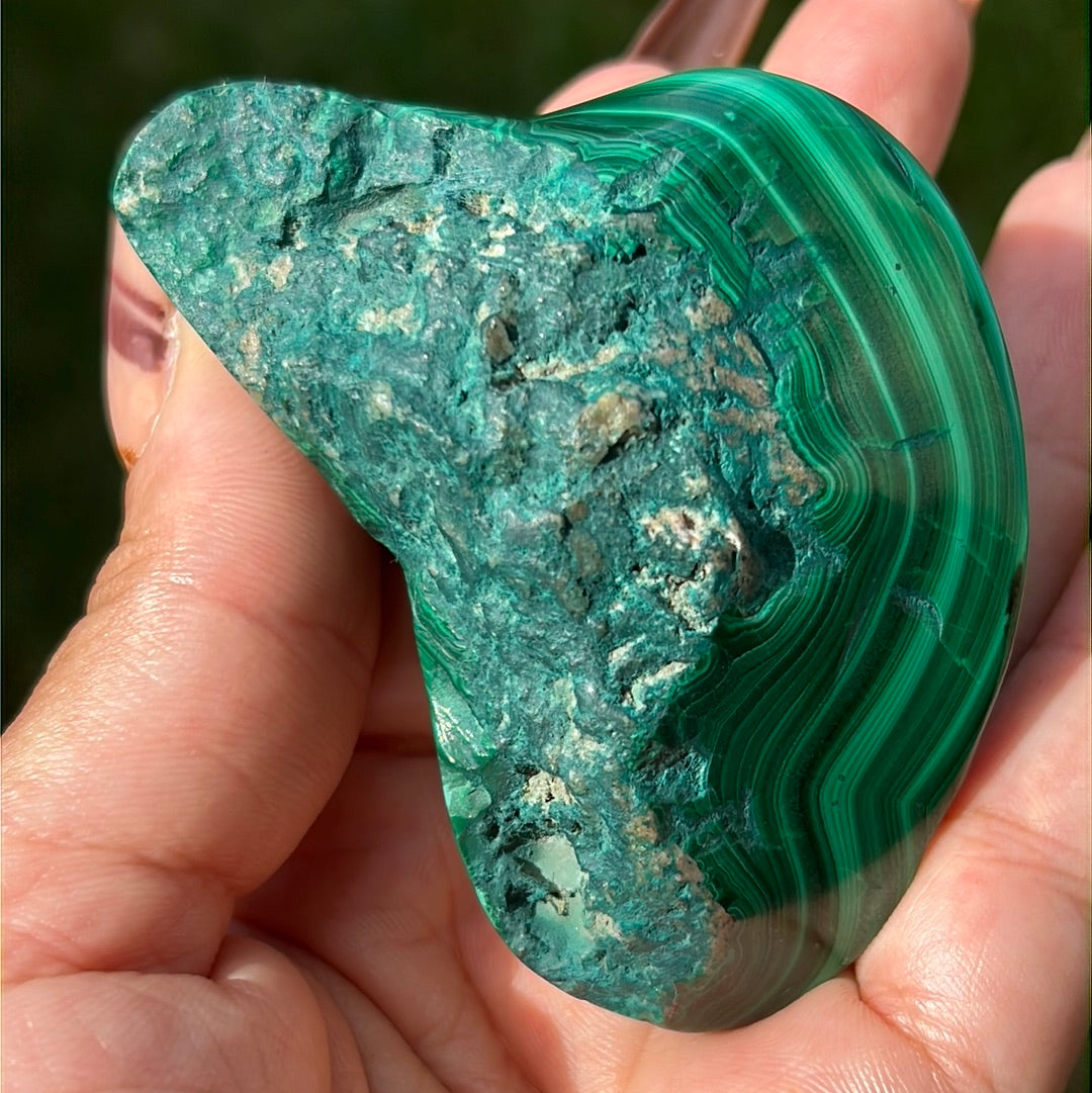 “Saddle Up” Malachite Free Form