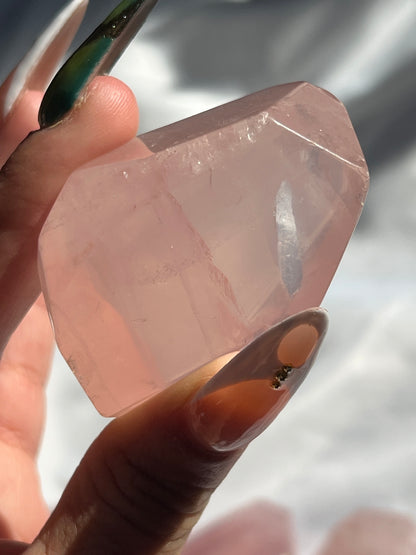 “Guava Juice” Rose Quartz Free Forms