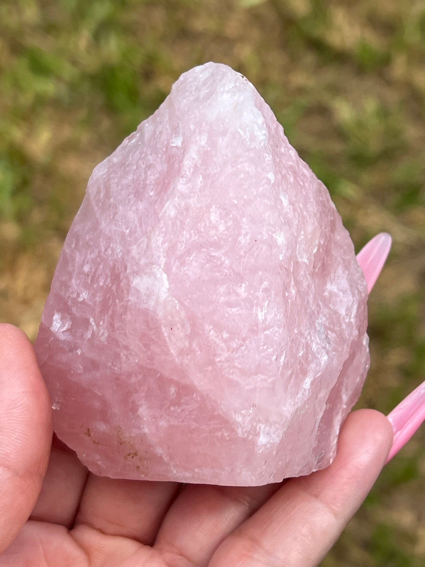 “Rosy Complexion” Rose Quartz Chunks