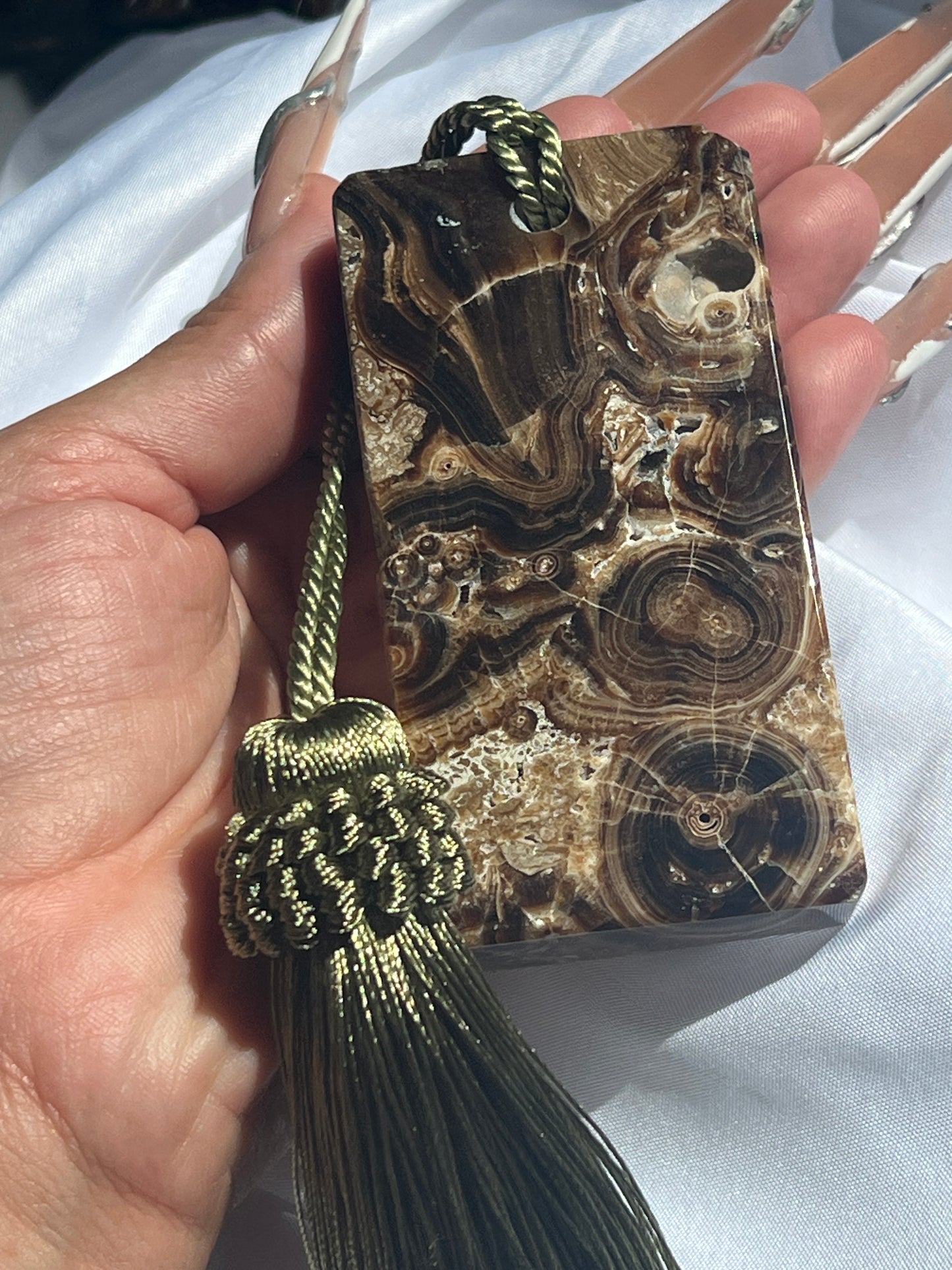 “Chocolat” Chocolate Calcite Bookmarks