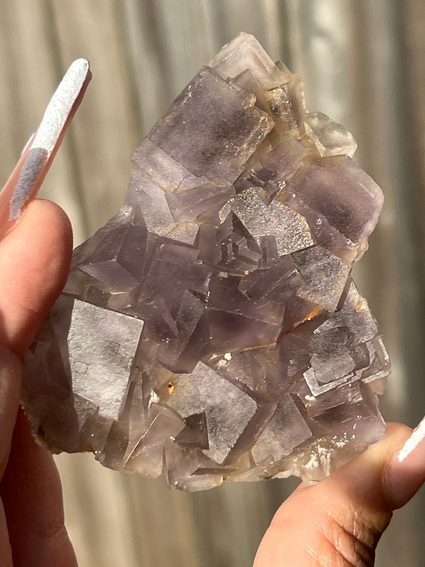 Medium Balochistan Fluorite Clusters