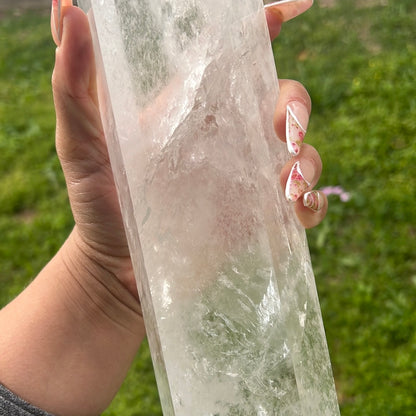 “The Clear Winner” Clear Quartz Tower