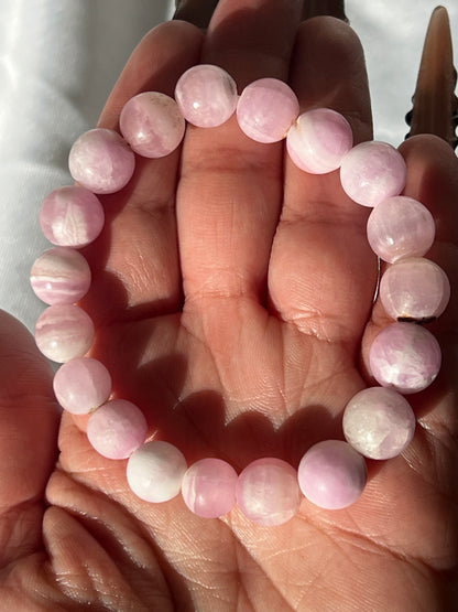 “Witch’s Brew” Pink Aragonite Bracelets