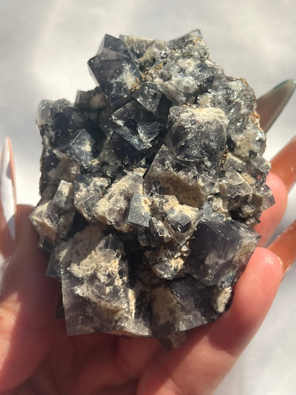 Yum Yum Pocket UK Fluorite Clusters