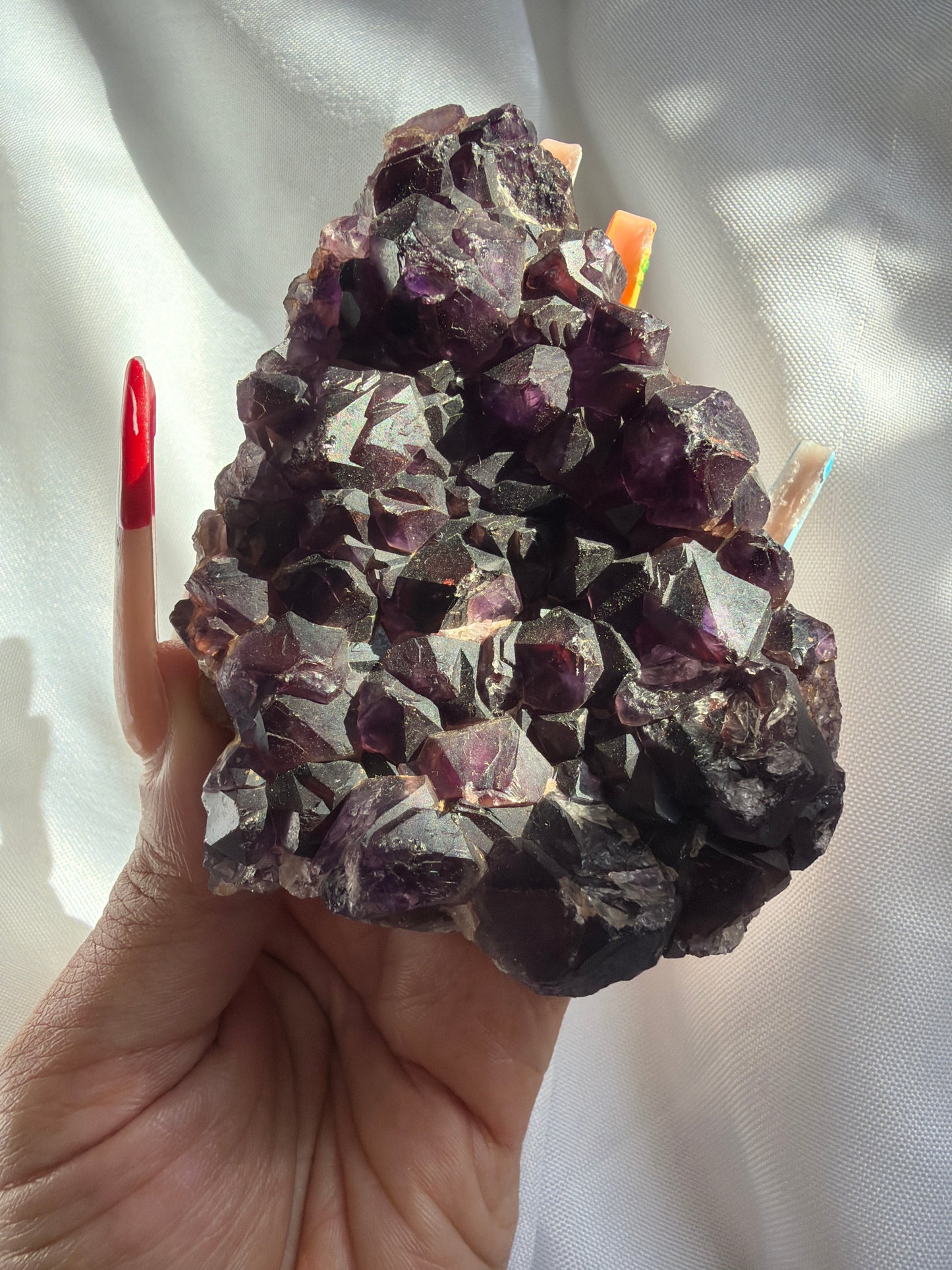 “Interstellar” Extraterrestrial Amethyst Cluster