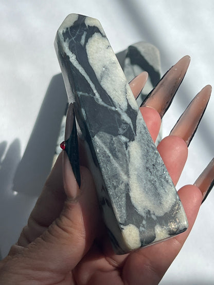 “Mummy Chunks” Shell Jasper Towers