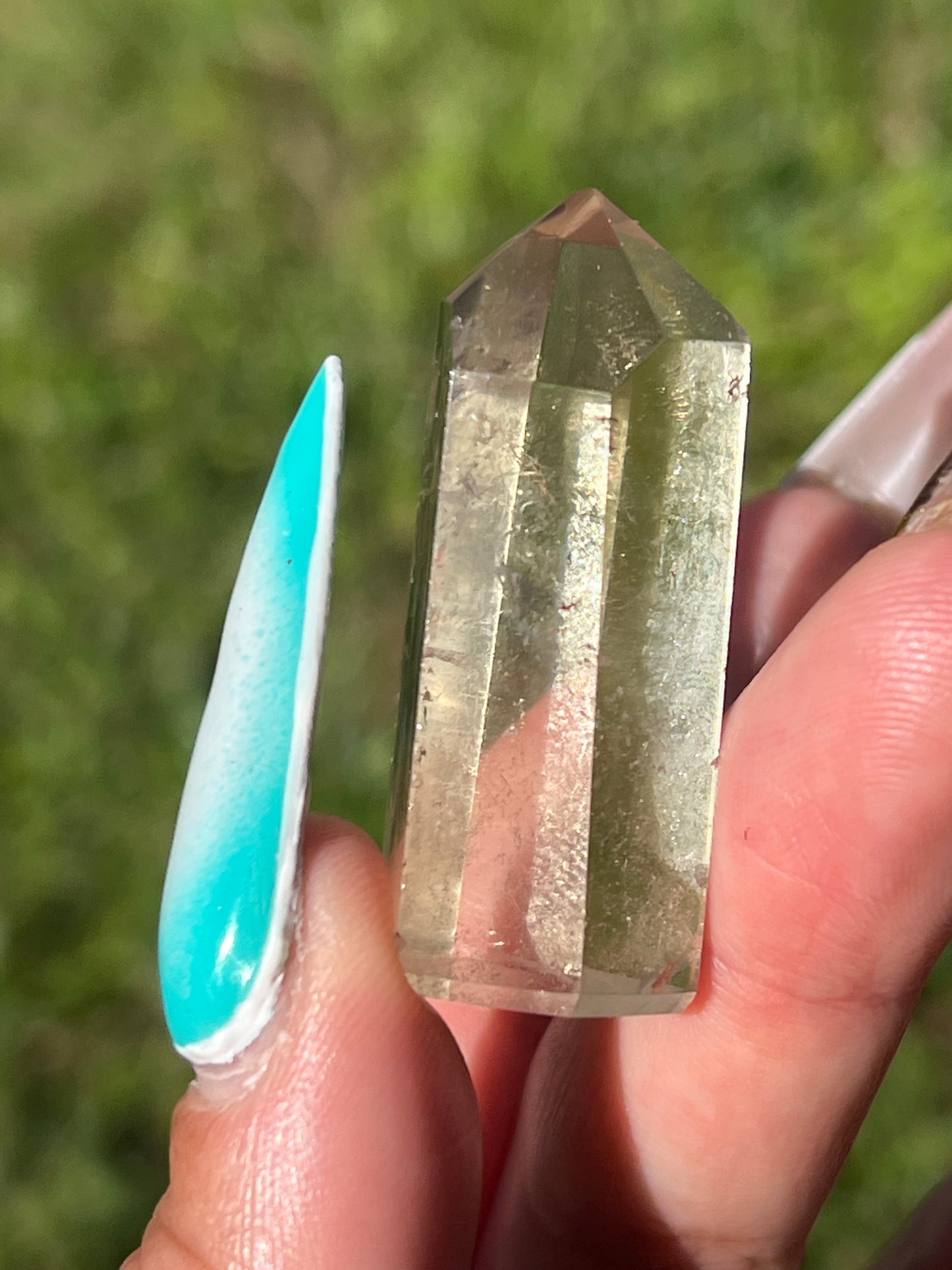 “Positively Glowing” Small Pale Citrine Points