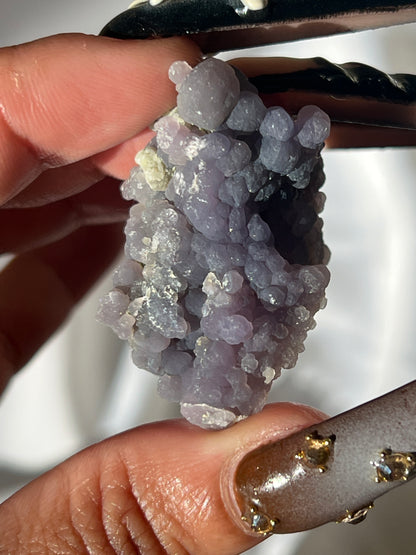 “Galactic Glitz” Grape Agate Clusters