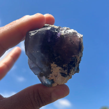 “Cosmic” Yindu Fluorite Cluster