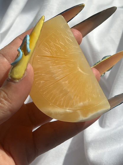 “Slice of Sunrise” Orange Calcite Orange Slices