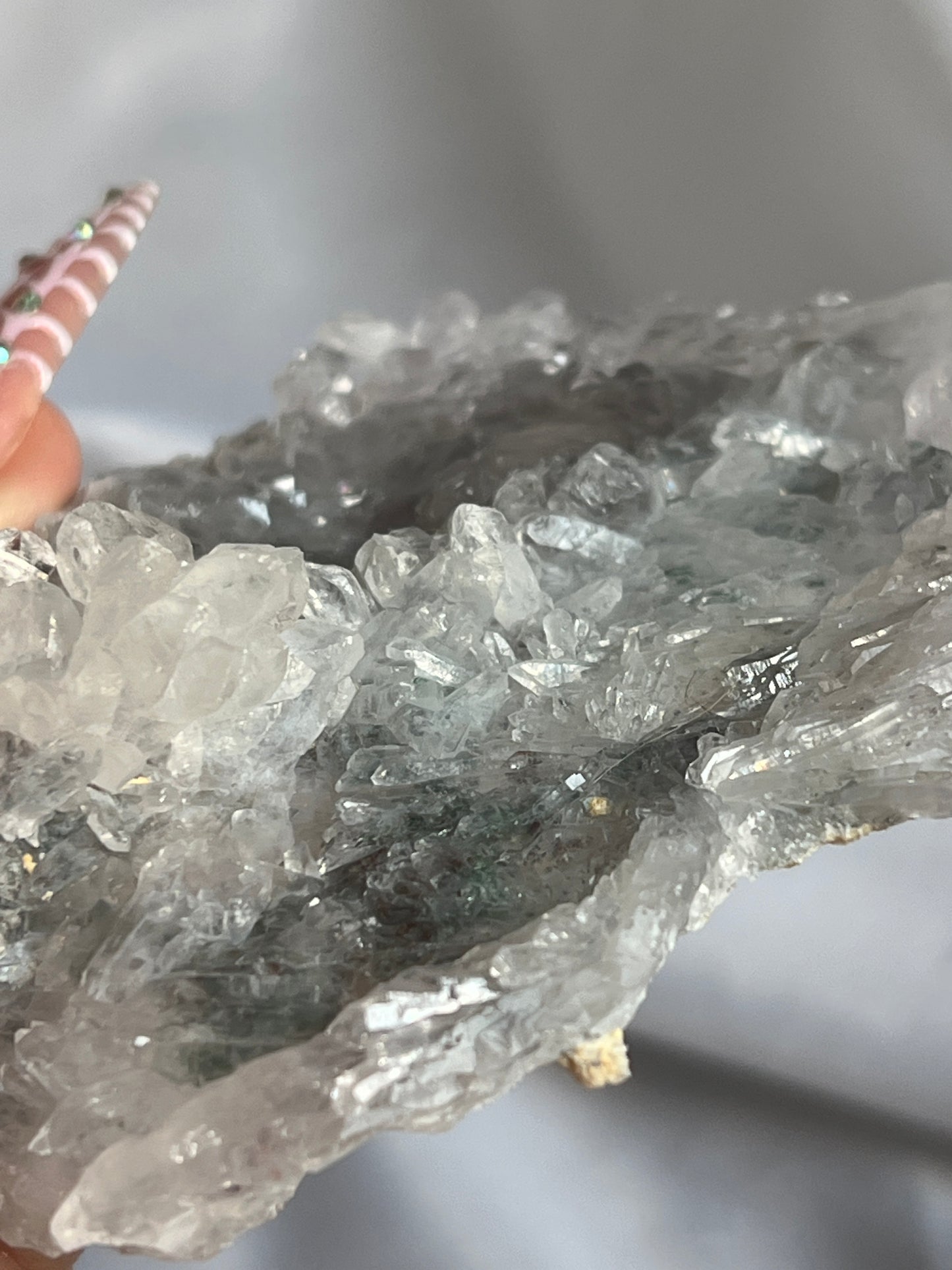 “Dewy Petals” Amethyst Flower Cluster