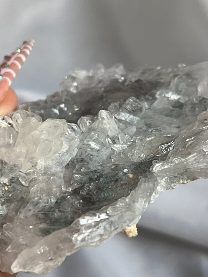 “Dewy Petals” Amethyst Flower Cluster