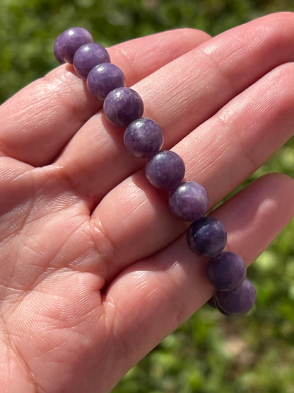 “Lavender Buds” Lepidolite Bracelet