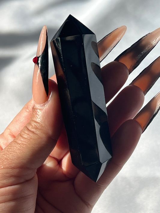 “Tools of Isis” Black Obsidian DT Points