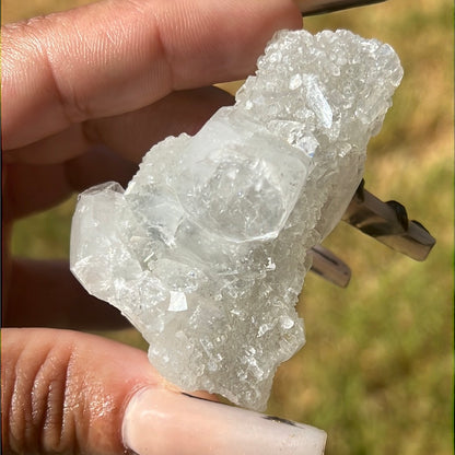 “Disco Ball Dew” Apophyllite Clusters