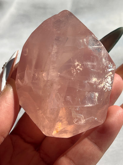 “Guava Juice” Rose Quartz Free Forms