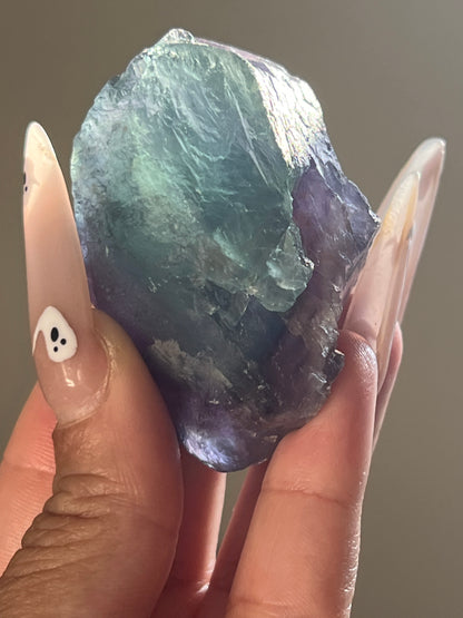 “Gushers Galore” Large Rainbow Fluorite Chunks