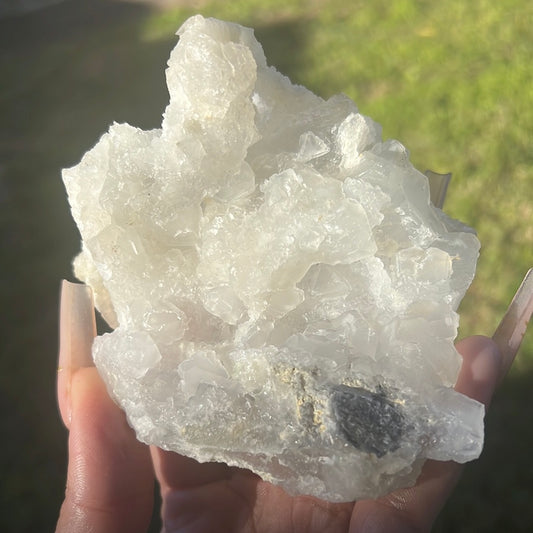 White Xianghualing Fluorite Cluster WXFC