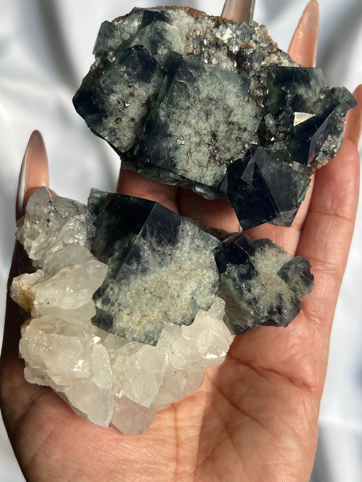 Supernova Pocket UK Fluorite Clusters