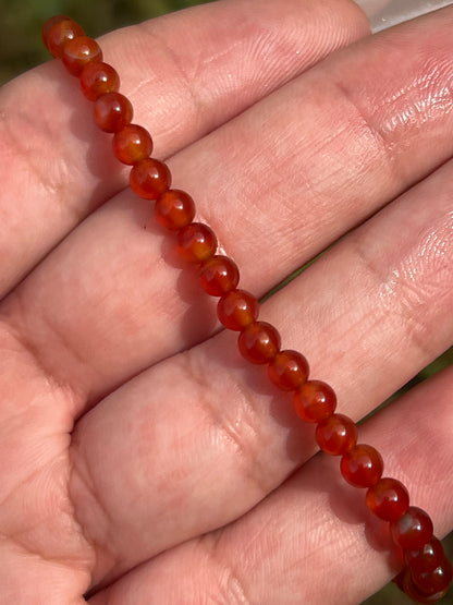 “Tomato To-mah-to” Carnelian Bracelet