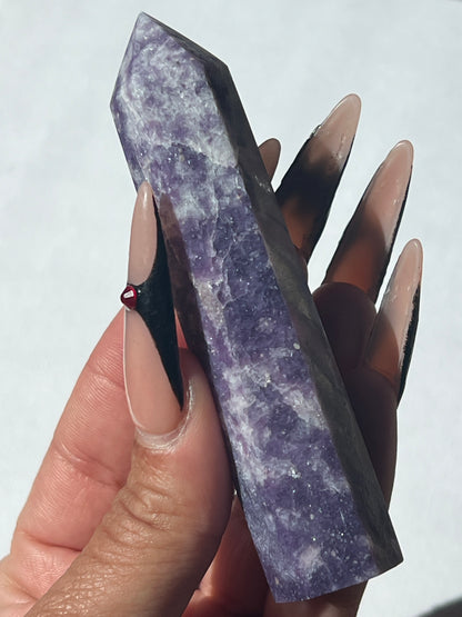 “Celestial Sprinkles” Lepidolite Points