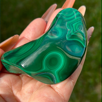 “Saddle Up” Malachite Free Form