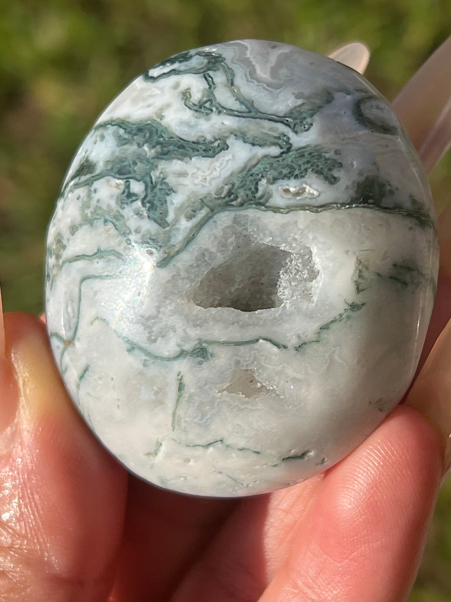 “Fern-tastic!” Moss Agate & Tree Agate Palm Stones