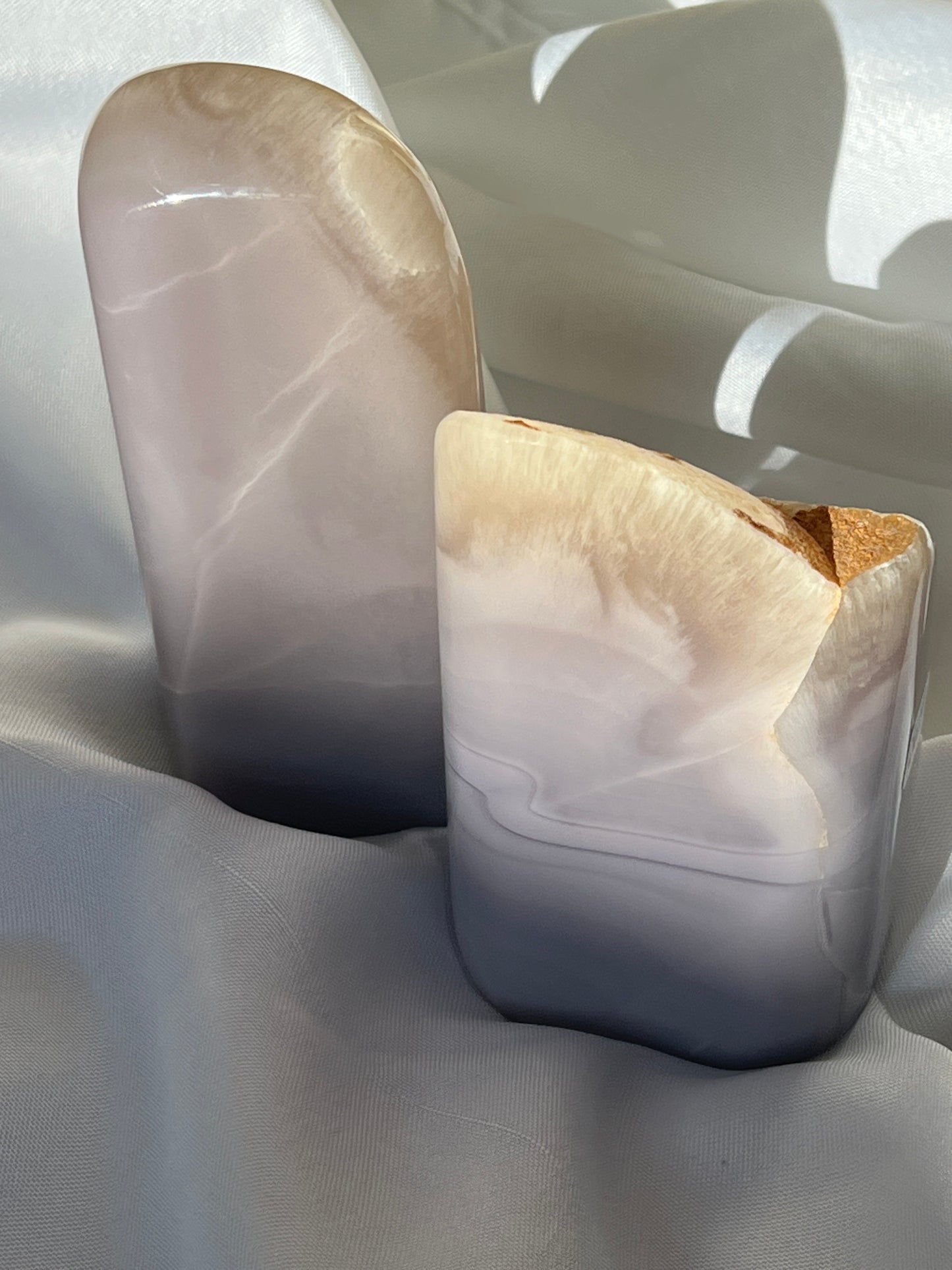 “Lavender Clouds” Lavender Fluorite Free Forms