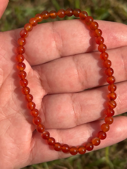 “Tomato To-mah-to” Carnelian Bracelet