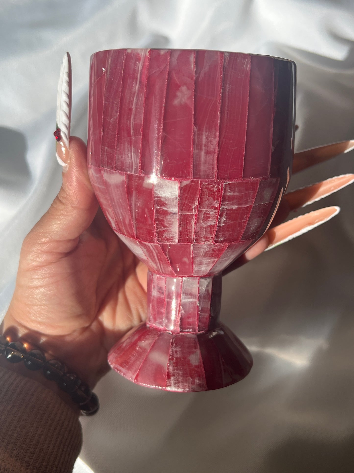 “Umbridge” Mangano Calcite Goblets